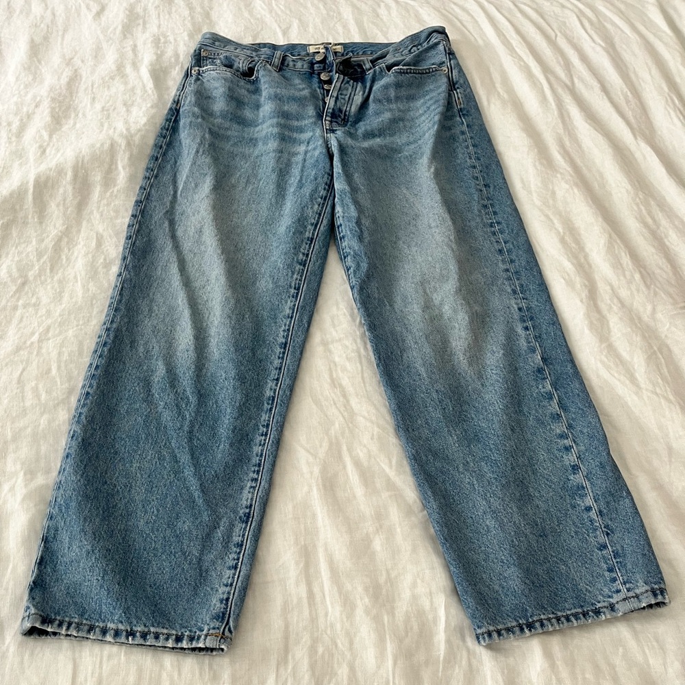 Madewell low-slung straight